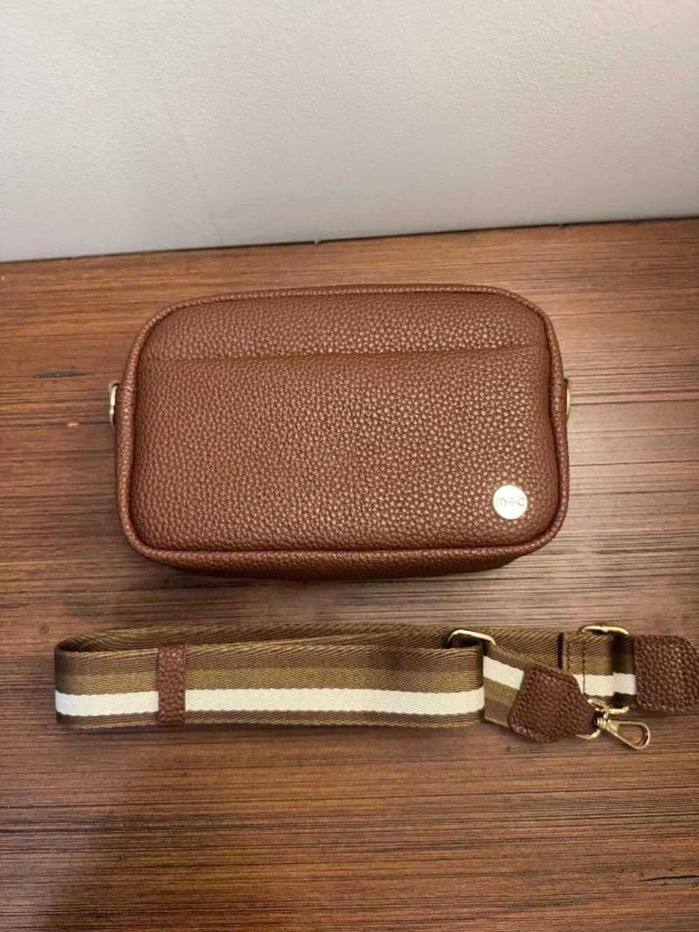 Modern + Chic Willow Convertible Crossbody Bag - Coffee NWOT